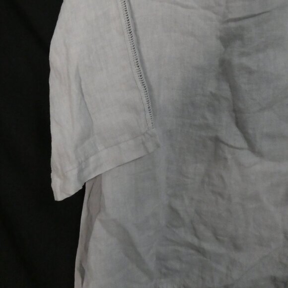 VALENTINA NALDI | 2X | Asymmetrical Tunic Top | Linen | Made In Italy | NWT - Picture 8 of 16